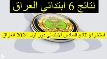 كشوفات نتائج السادس الابتدائي 2024 “نينوي” ملفات pdf عبر موقع نتائجنا  ✓ باقي النتائج