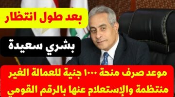 هتاخد 1000 جنيه في ثواني لو انت من الناس دي.. رابط التسجيل في منحة العمالة الغير منتظمة 2024 عبر وزارة القوى العاملة.. الجماعة العاطلين يحضروا