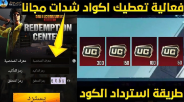 أجدد اكواد ببجي الأسبوعية (تعمل  100%)  PUBG UC 2024.. استمتع بالمغامرات