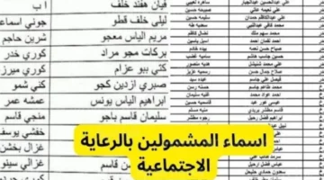 “شوف اسمك فورًا” خطوات الاستعلام عن أسماء المشمولين بدعم الرعاية الاجتماعية الوجبة الأخيرة 2024 بالعراق