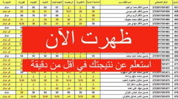 أخيراً وبعد طول إنتظار.. طريقة الاستعلام عن نتائج السادس الابتدائي النجف العراق 2024 دور أول الأن