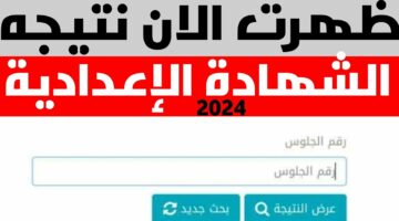 شوفها بالدرجات .. الاستعلام عن نتيجة تالتة اعدادي محافظة الجيزة 2024 بالاسم ورقم الجلوس