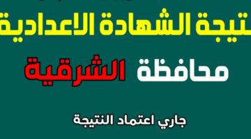 الشرقية توداي sharkiatoday نتيجة نت 3 اعدادي نتيجة الشهادة الاعدادية محافظة الشرقية 2024 بالاسم ورقم الجلوس كل المحافظات نتيجة تالتة اعدادي بالشرقية