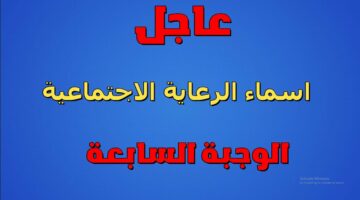 ” تــنزيل مــبـاشــر ” منصة مظلتي اسماء المشمولين بالرعاية الاجتماعية 2024 الوجبة الاخيرة spa.gov.iq السابعة PDF