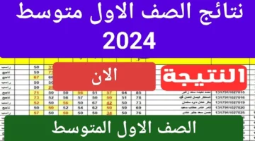 مبارك النجاح للجميع.. موعد إعلان نتائج الأول متوسط في العراق 2024 عبر موقع نتائجنا