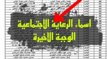 “شوف اسمك”.. رابط الاستعلام عن أسماء الرعاية الاجتماعية الوجبة الأخيرة