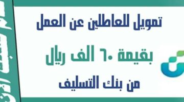 شروط الحصول على التمويل الشخصي 1445 للعاطلين عن العمل