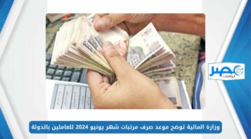 جهز الفيزا.. تبكير موعد صرف مرتبات شهر يونيو 2024 بمناسبة حلول عيد الأضحى المبارك