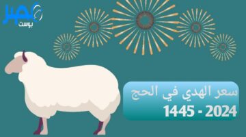 “يبدأ من 720 ريال فقط” كم سعر الهدي في الحج 2024 – 1445؟ مع أسعار صك الهدي في الراجحي السعودية