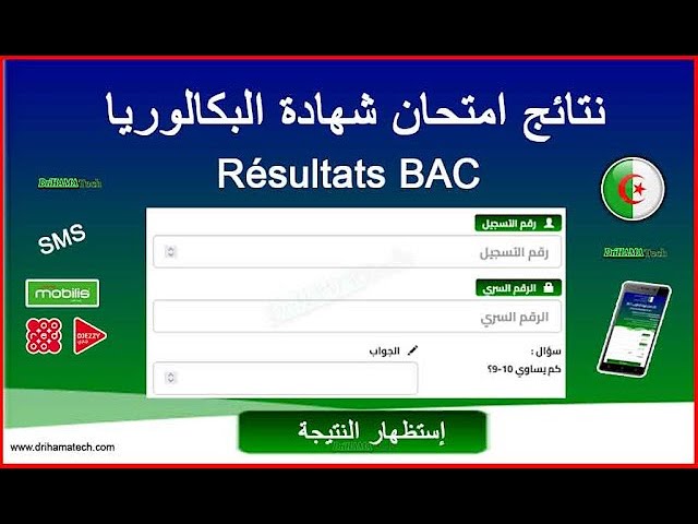 ” ظــــهرت ” نتائج الباك bac.onec.dz 2024 رابط الاستعلام علي نتائج البكالوريا الجزائر 2024 موقع الديوان الوطني للامتحانات والمسابقات