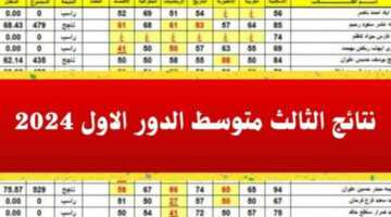 ” ✔ رفعت بنجاح فعلا >> ” نتائج الثالث متوسط 2024 الدور الاول pdf نتائجنا الوزاري results.mlazemna.com نتائج ثالث متوسط دور اول 2024