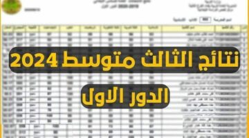 “استعلم عن نتيجتك الآن”.. نتيجة الثالث المتوسط محافظة بابل الدور الأول بالعراق 2024