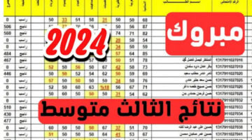 ظهرت هسه.. نتائج الثالث متوسط العراق 2024 الدور الأول عبر موقع وزارة التربية العراقية محافظة القادسية استعلم الآن بالرقم الأمتحاني