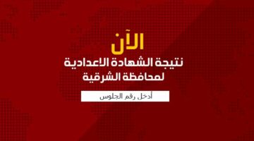 الشرقية توداي.. ظهرت نتيجة الصف الثالث الاعدادي بالشرقية 2024 بالاسم ورقم الجلوس