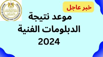 جاري الرفع .. رابط نتيجة الدبلومات الفنية 2024 برقم الجلوس fany.emis.gov.eg موقع نتيجة بوك ونتيجة نت