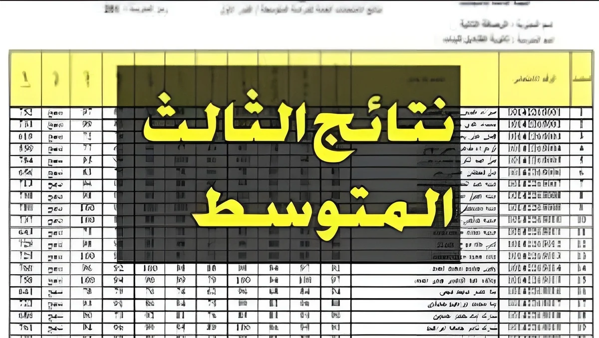 ظهرت رسميا.. رابط الاستعلام عن نتائج الثالث المتوسط 2024 الدور الأول في العراق عبر موقع نتائجنا