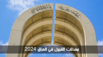 “علمي وأدبي”.. معدلات القبول المركزي في الجامعات العرقية 2024 – 2025 وطريقة الاستعلام عن نسب القبول