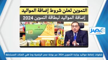 من هنا.. خطوات إضافة مواليد وزارة التموين 2024 عبر بوابة مصر الرقمية وما هي الفئات المستحقة digital.gov.eg