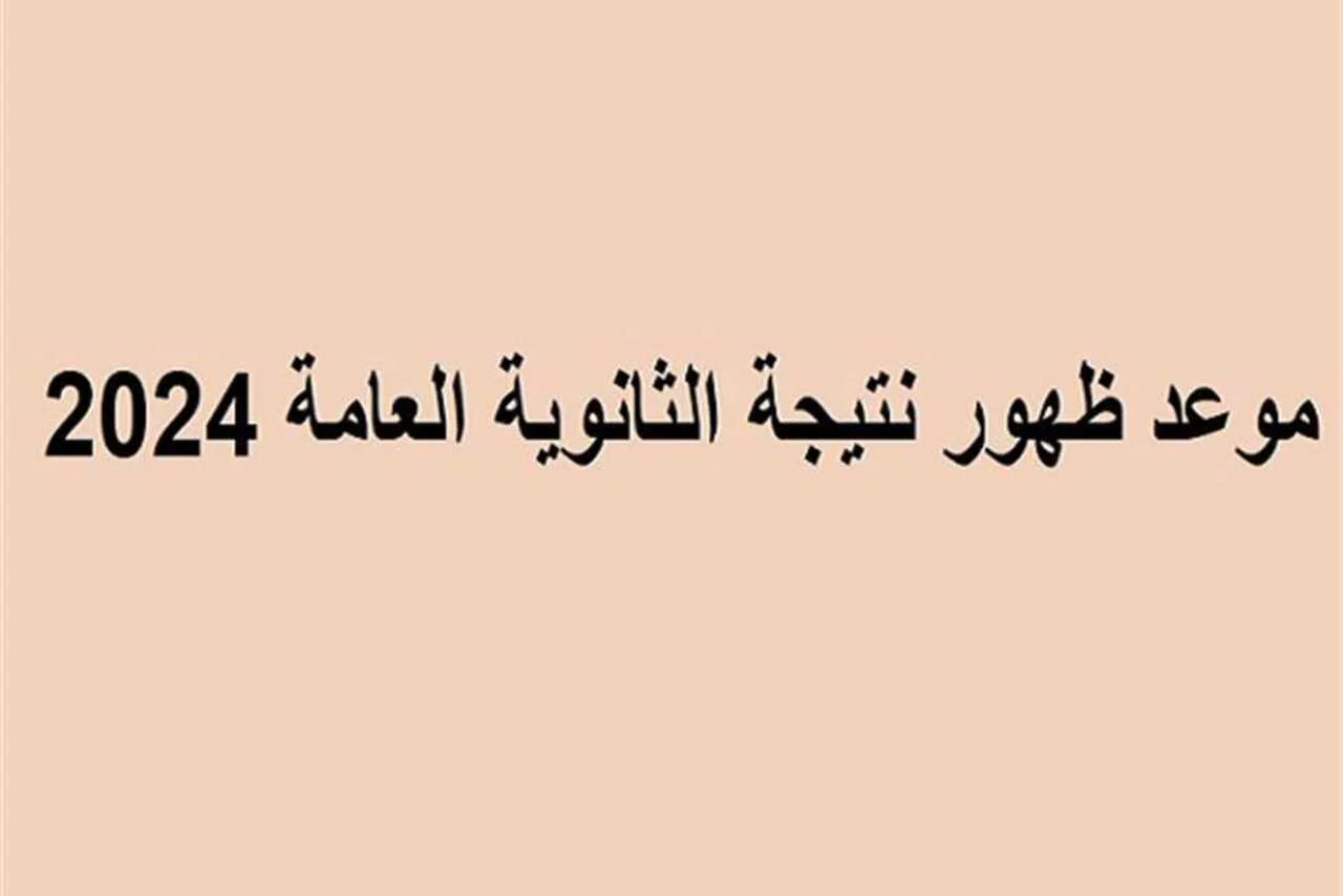 موعد ظهور نتيجة الثانوية العامة 2024.. وأكثر من 50 ألف طالب يحصلون على أكثر من 95%