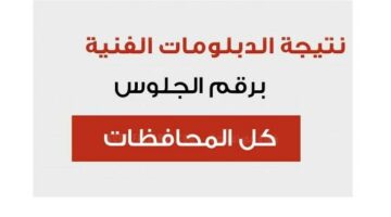 موقع نتيجتك نتيجة الدبلومات الفنية 2024 بالاسم فقط natigatk.com نتيجة دبلوم صنايع برقم الجلوس