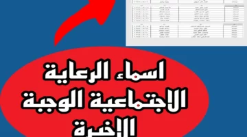 رابط اسماء الرعاية الاجتماعية الوجبة الأخيرة pdf 2024 للاستعلام عن اسماء المشمولين الدفعة السابعة spa.gov.iq/umbrella