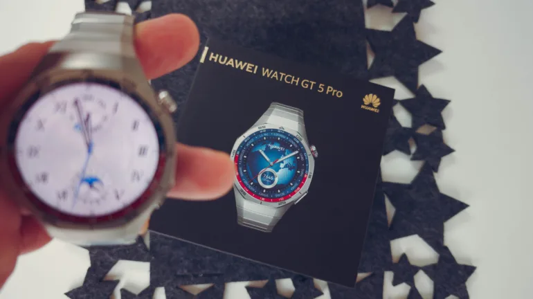 1734592250 169 اختبار سريع Huawei Watch GT 5 Pro التيتانيوم والياقوت.webp