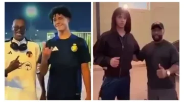 شاهد بالفيديو.. نجم كرة قدم يبلغ طول 16 عامًا يثير الجدل