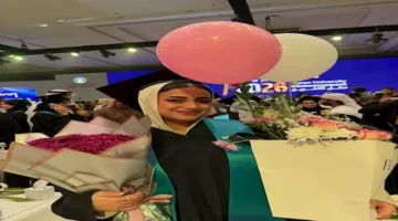 لحظة خاصة حسام عبد المجيد يحتفل بتخرج زوجته اليوم