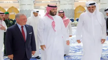 أمير قطر يجتمع بولي العهد السعودي وملك الأردن بجدة | أخبار