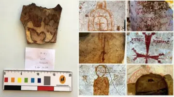 تفاصيل جديدة تكشفها 10 صور عن الاكتشاف الأثري في منطقة وادي النطرون