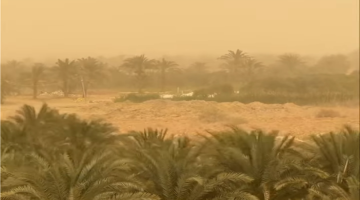 خريطة الغبار.. 4 مناطق تحت تأثير «الأتربة العالقة» وتحذيرات من تدهور الرؤية
