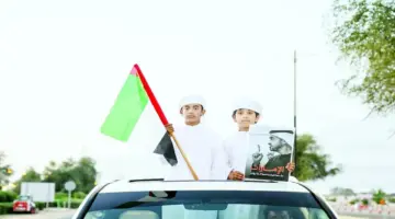 «فخورون بالإمارات».. علم الدولة يزين جنبات الوطن
