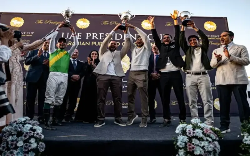 «فريند» بطل كأس رئيس الدولة للخيول العربية بتونس