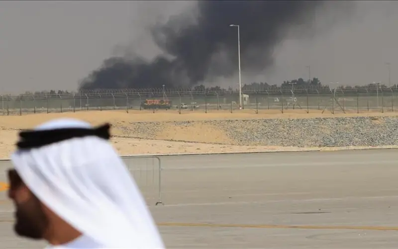 أبوظبي.. 3 مصابين وحرائق في مجمع حبشان للغاز جراء هجوم صاروخي