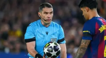 أخطاء كارثية.. إيقاف الحكم كوفاتش بعد أزمة مباراة برشلونة وأتلتيكو مدريد