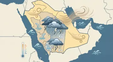 أمطار رعدية وسيول محتملة على 8 مناطق.. واضطراب جوي واسع يمتد من الشمال إلى الجنوب اليوم