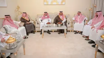 أمير حائل ونائبه يُقدّمان واجب العزاء لأسرة السبهان – أخبار السعودية
