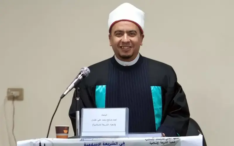 أمين الفتوى بدار الإفتاء ينال درجة الماجستير بامتياز في الفقه الإسلامي