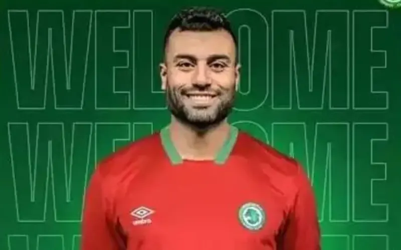 إنهاء التعاقد بين مودرن سبورت والمهاجم حسام حسن