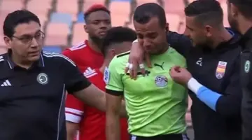 اتحاد الكرة يكشف إصابة الحكم مصطفى الشهدي بقطع في الرباط الصليبي.. تفاصيل