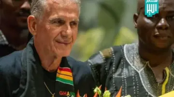 استعدادًا لتولي القيادة الفنية.. لحظة وصول “كيروش” إلى العاصمة الغانية