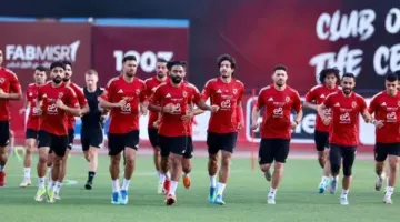 استنفار في الأهلي لمواجهة بيراميدز.. محاضرة فنية وملعب 30 يونيو كامل العدد