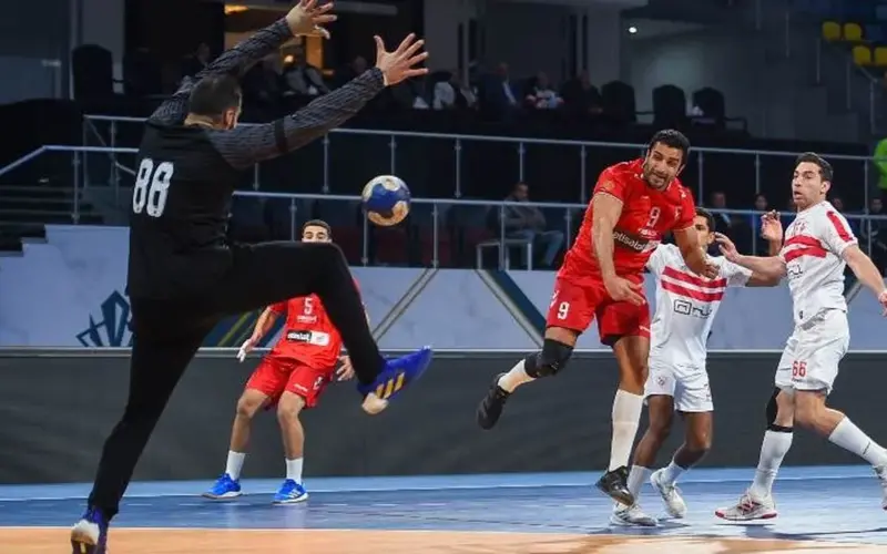 الأهلي يتغلب على سبورتنج ويتأهل لنصف نهائي كأس مصر لكرة اليد