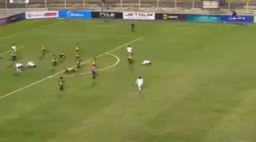 المقاولون العرب يتفوق على الإسماعيلي في الشوط الأول بالدوري