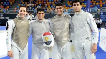 اليوم.. نهاية منافسات بطولة كأس العالم لسلاح الشيش بالقاهرة