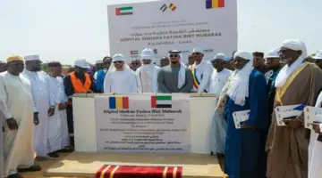 بتوجيهات محمد بن زايد.. تدشين حجر الأساس لمستشفى الشيخة فاطمة في تشاد