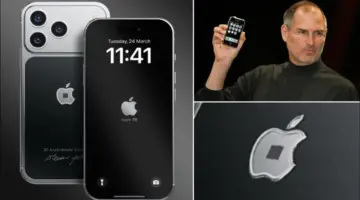 بسعرٍ خيالي.. الإعلان عن هاتف آيفون مرصع بجزءٍ من قميص مؤسس شركة آبل