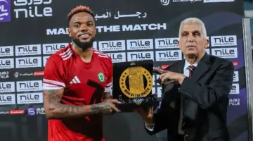 جودوين شيكا أفضل لاعب في مباراة مودرن سبورت والإسماعيلي بالدوري