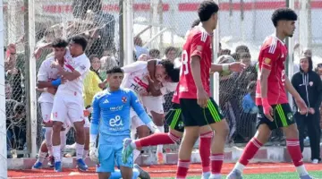 حازم إمام يهنئ ناشئي الزمالك 2007 بعد الفوز على الأهلي