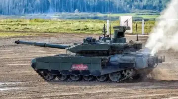 دبابة T-90S تثبت كفاءتها في اختبارات شاقة بالصحراء السعودية — شركة Uralvagonzavod